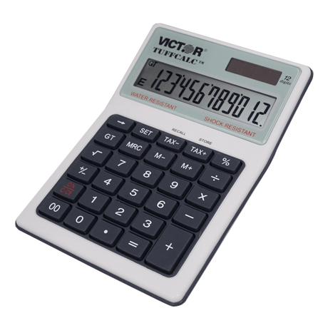 TuffCalc™ 12-Digit Water and Shock Resistant Calculator