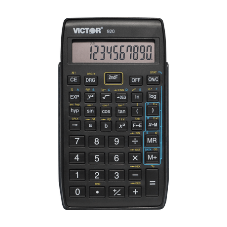 VICTOR® 10-Digit Compact Scientific Calculator