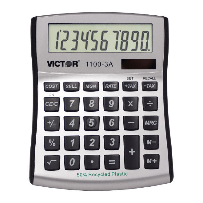 VICTOR® 10-Digit Desktop Calculator