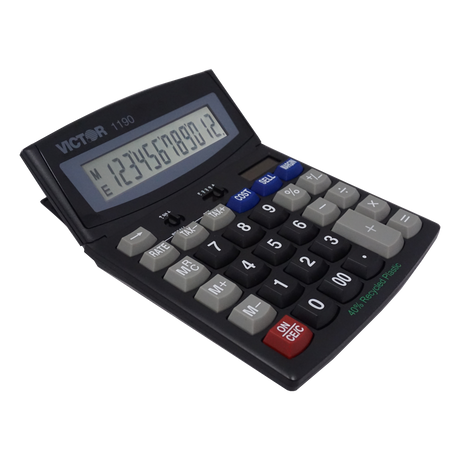 VICTOR® 12-Digit Desktop Display Calculator