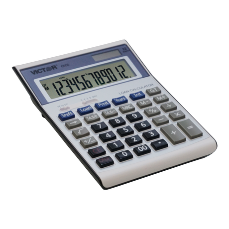 VICTOR® 12-Digit Executive Desktop Financial Calculator with Loan Wizard