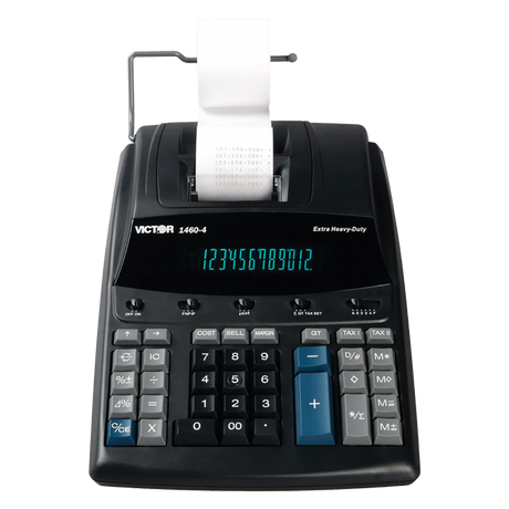 VICTOR® 12-Digit Extra Heavy-Duty Commercial Printing Calculator