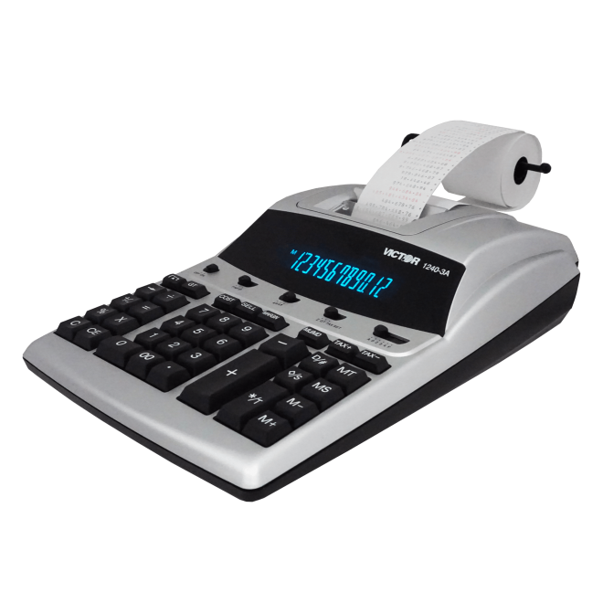 VICTOR® 12-Digit Heavy-Duty Commercial Printing Calculator