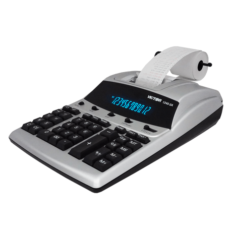 VICTOR® 12-Digit Heavy-Duty Commercial Printing Calculator