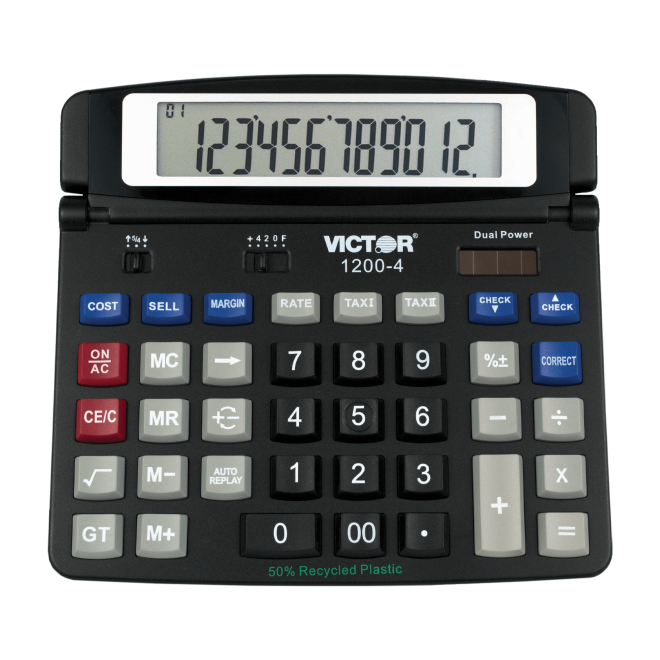 VICTOR® 12-Digit Professional Desktop Calculator
