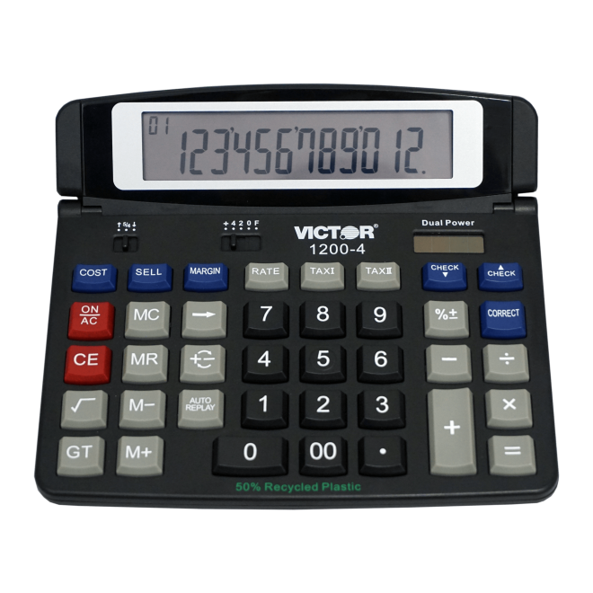VICTOR® 12-Digit Professional Desktop Calculator