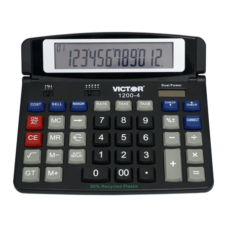 VICTOR® 12-Digit Professional Desktop Calculator