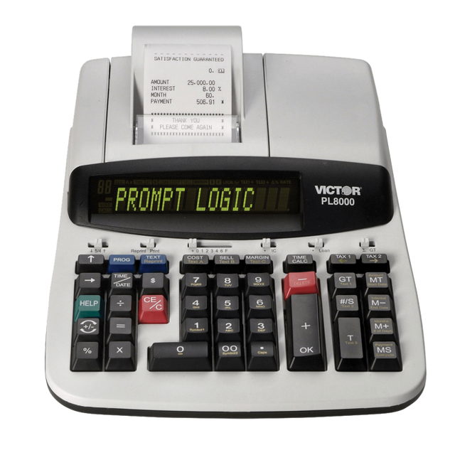 VICTOR® 14-Digit Heavy-Duty Commercial Printing Calculator with Prompt Logic®