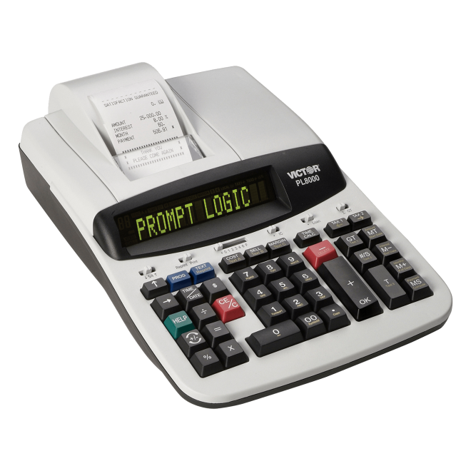 VICTOR® 14-Digit Heavy-Duty Commercial Printing Calculator with Prompt Logic®