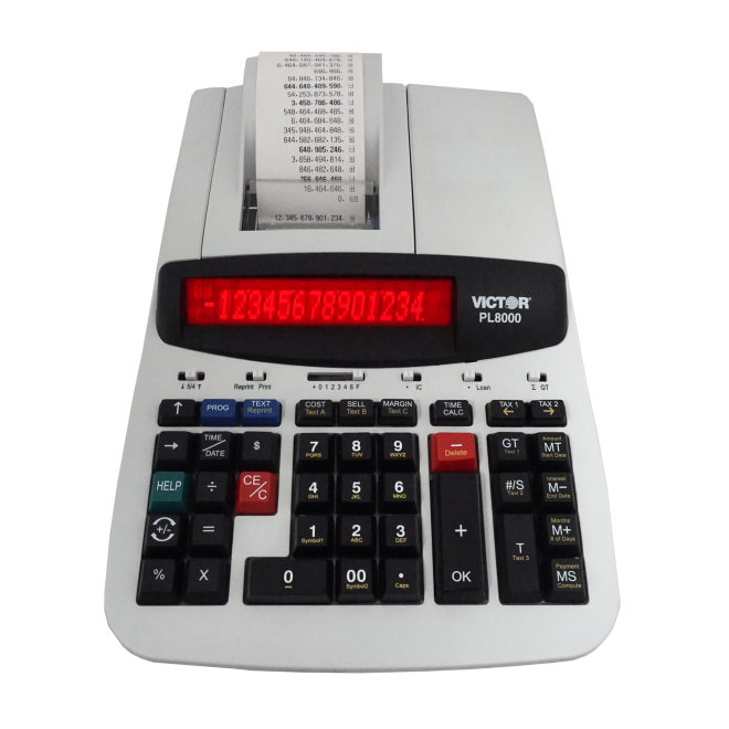 VICTOR® 14-Digit Heavy-Duty Commercial Printing Calculator with Prompt Logic®