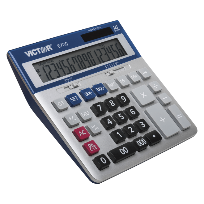 VICTOR® 16-Digit Extra Large Desktop Calculator