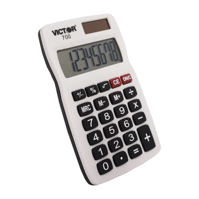 VICTOR® 8-Digit Pocket Calculator