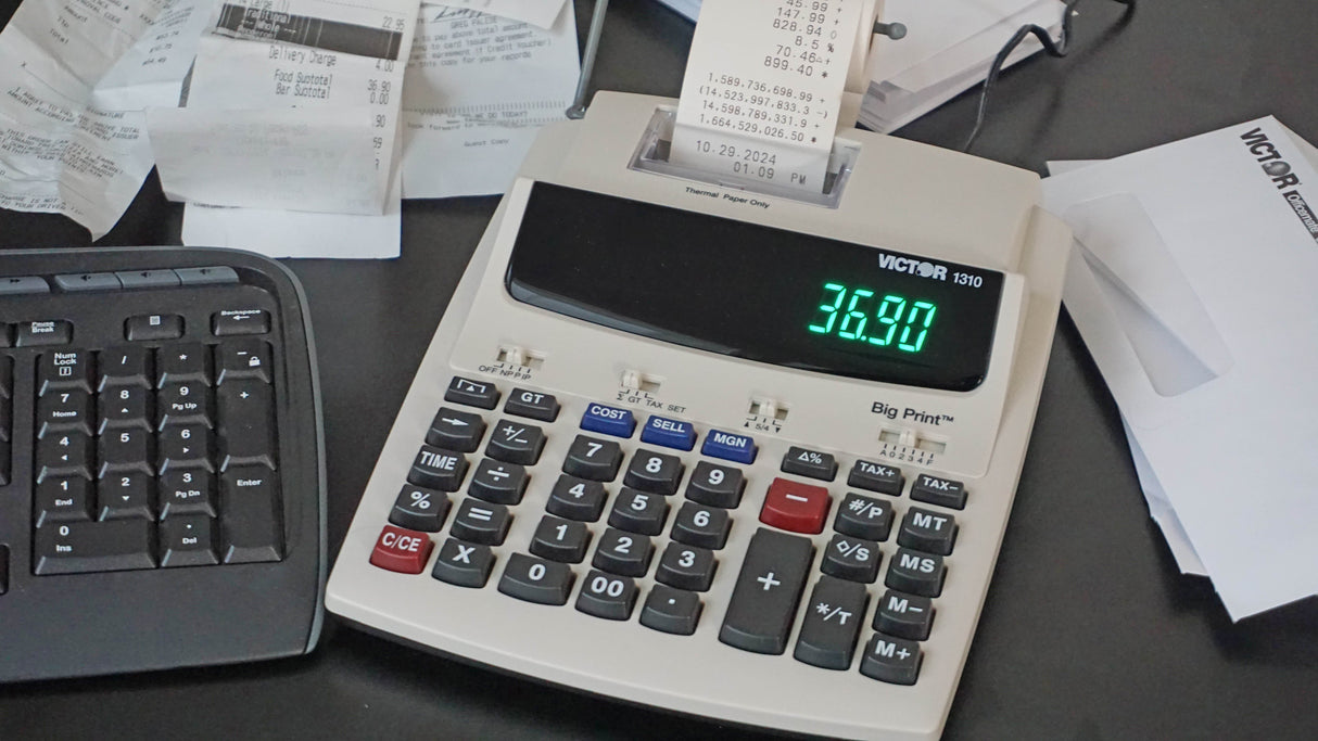 VICTOR® BIG PRINT™ Commercial Printing Calculator