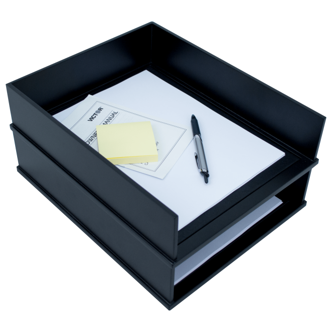 VICTOR® Front Load Stacking Letter Tray