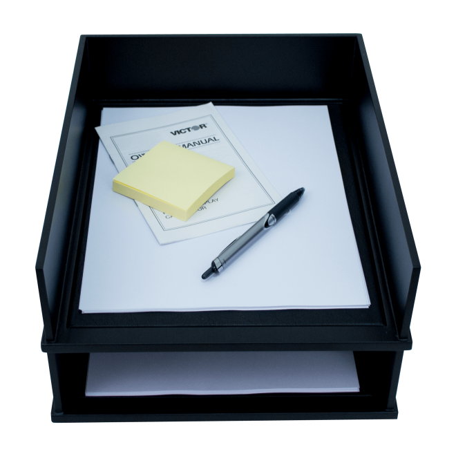 VICTOR® Front Load Stacking Letter Tray