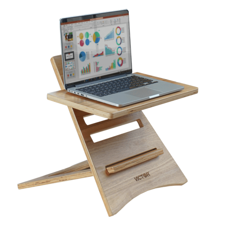 VICTOR® High Rise™ Acacia Wood Laptop Riser