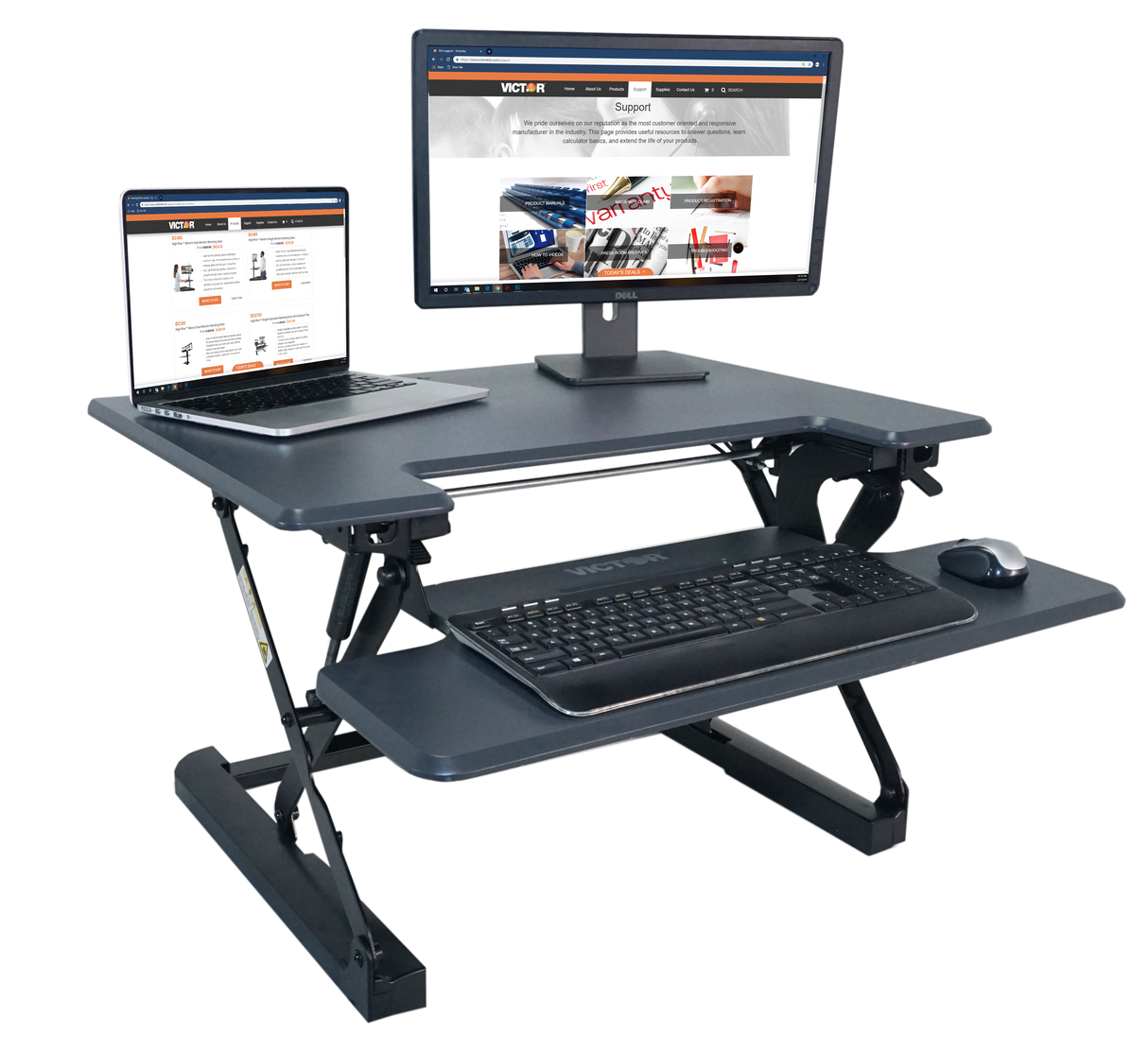 VICTOR® High Rise™ Adjustable Height Standing Desk