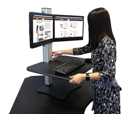 VICTOR® High Rise™ Dual Monitor Standing Desk