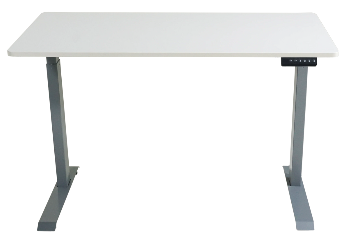High-rise electric adjustable height standing desk with digital control panel