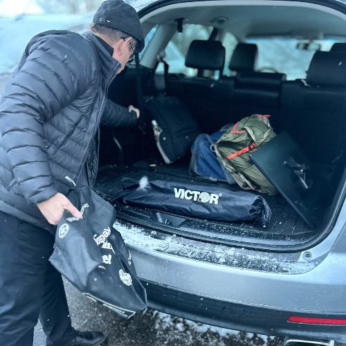 VICTOR® High Rise™ Mobile Tripod Standing Desk