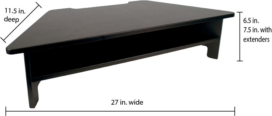 VICTOR® High Rise™ Monitor Stand