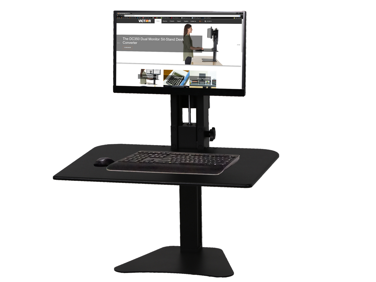 VICTOR® High Rise™ Single Monitor Standing Desk