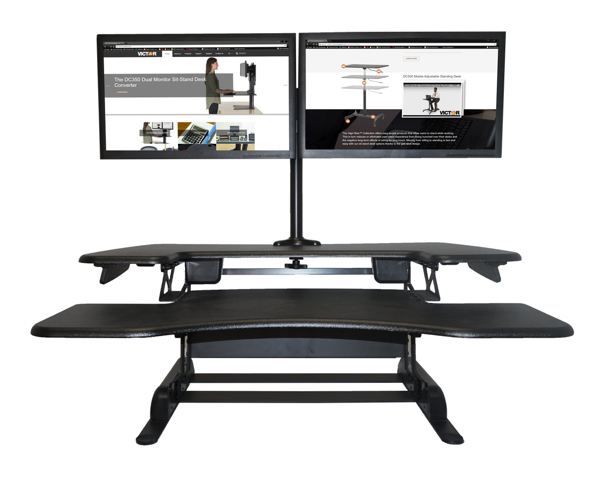 VICTOR® Monitor Mount with Single and Dual Arm Components