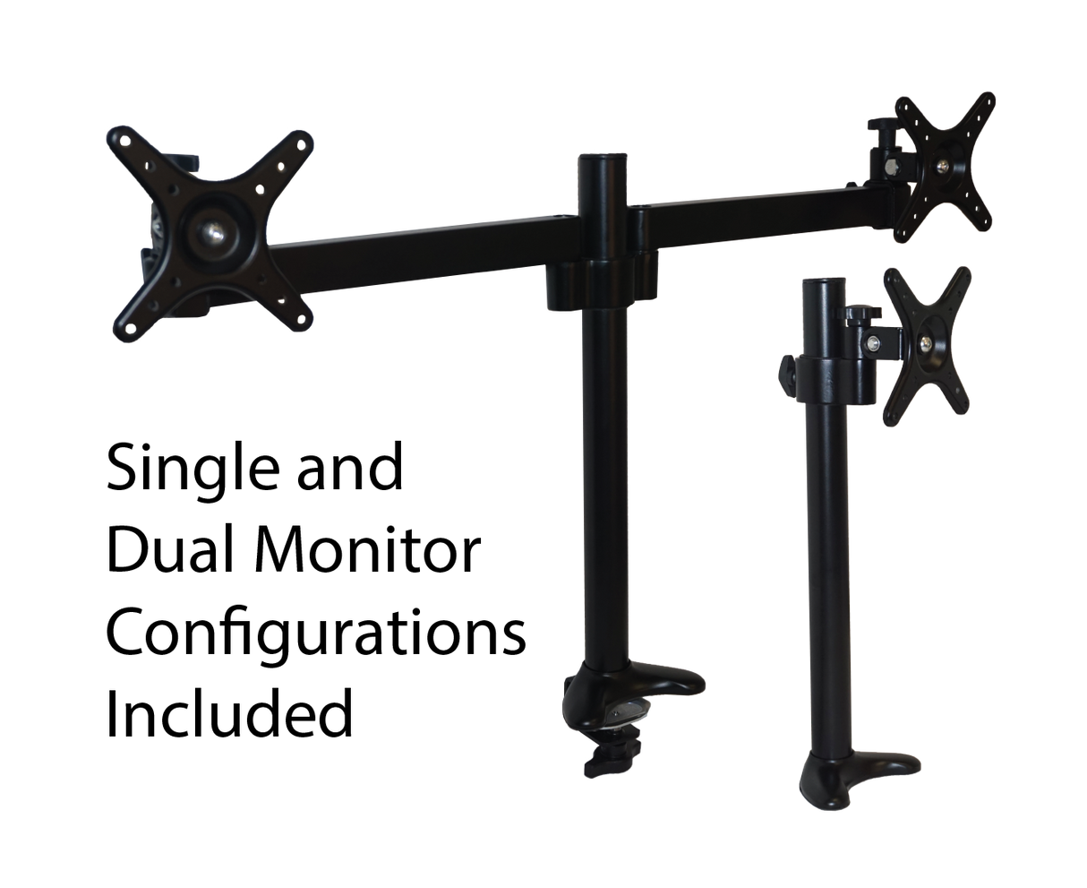 VICTOR® Monitor Mount with Single and Dual Arm Components