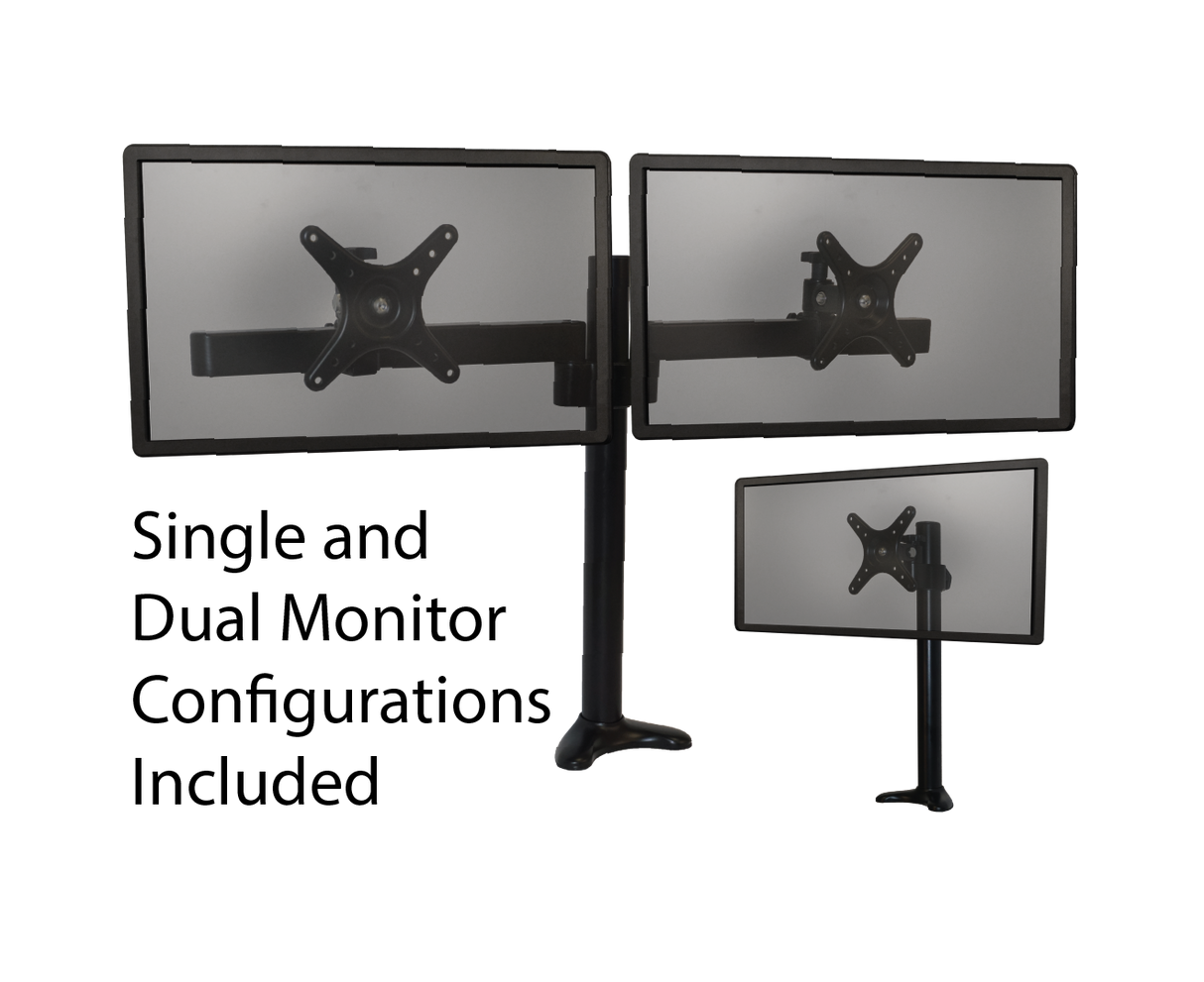 VICTOR® Monitor Mount with Single and Dual Arm Components