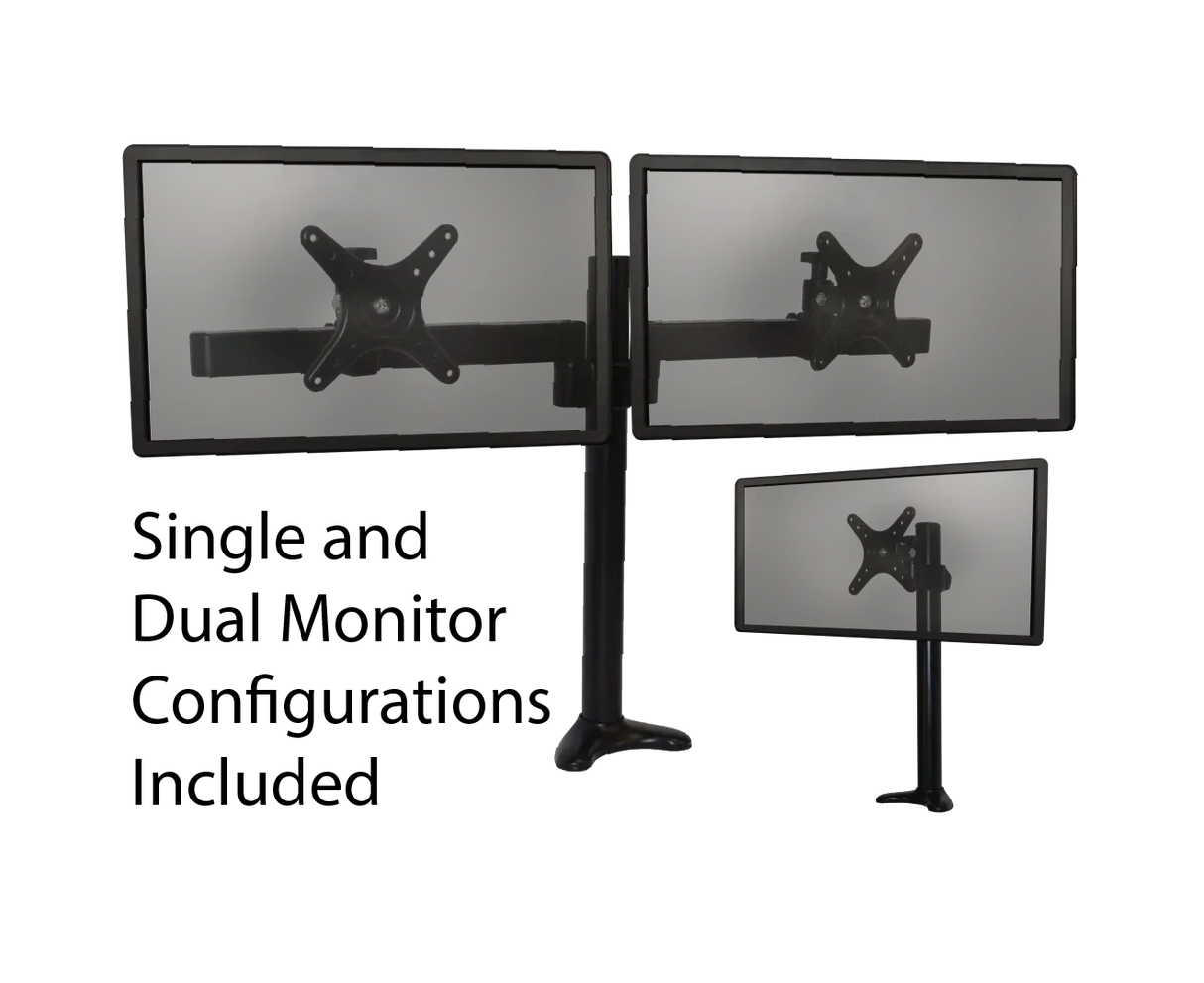 VICTOR® Monitor Mount with Single and Dual Arm Components