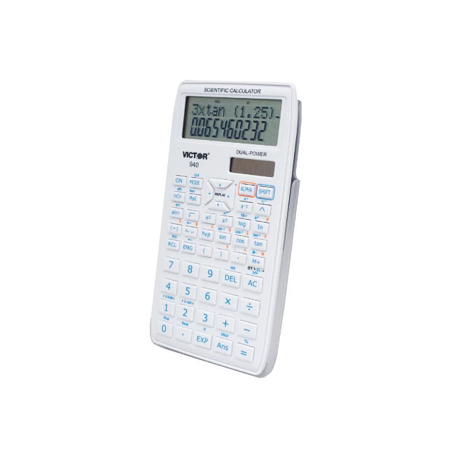 VICTOR® Scientific Calculator with 2 Line Display