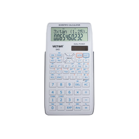 VICTOR® Scientific Calculator with 2 Line Display