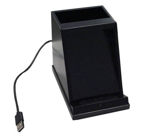 Wireless Phone Charger with Pencil Cup