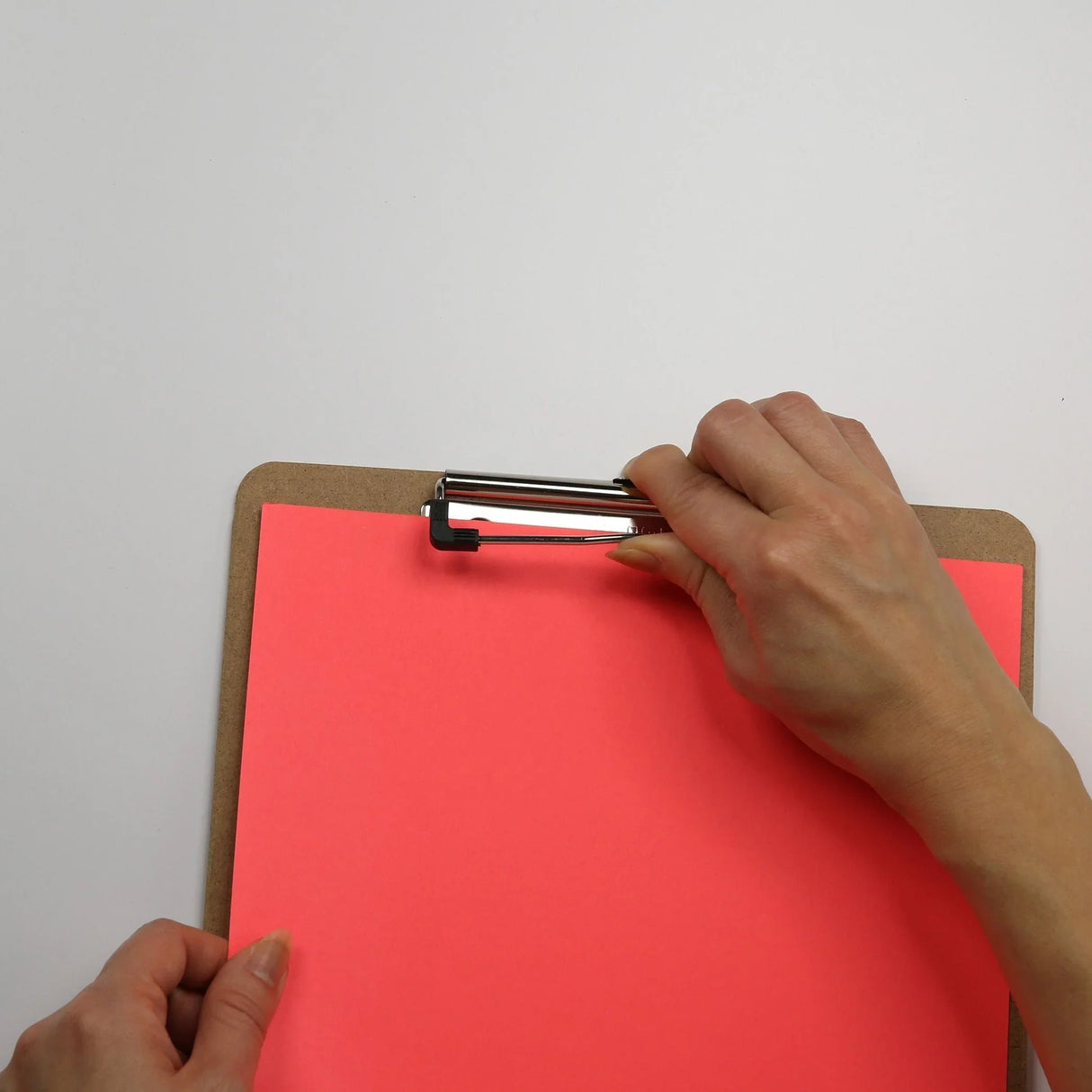 Wood Clipboard with Low Profile Clip