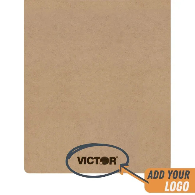 Victor brand kraft notebook with customizable logo space for office or school use