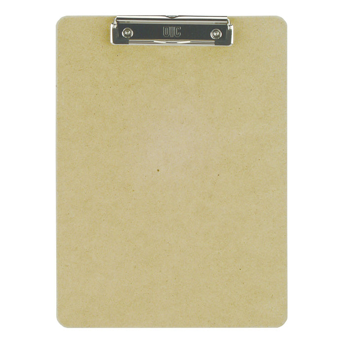 Wood Clipboard with Low Profile Clip - Legal, 12-Pack