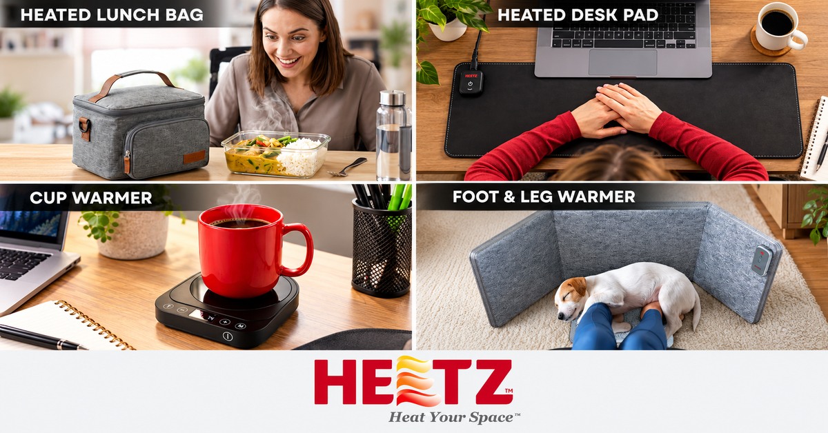 Staying Warm at Work: A Guide to the Heetz™ Office Comfort Collection