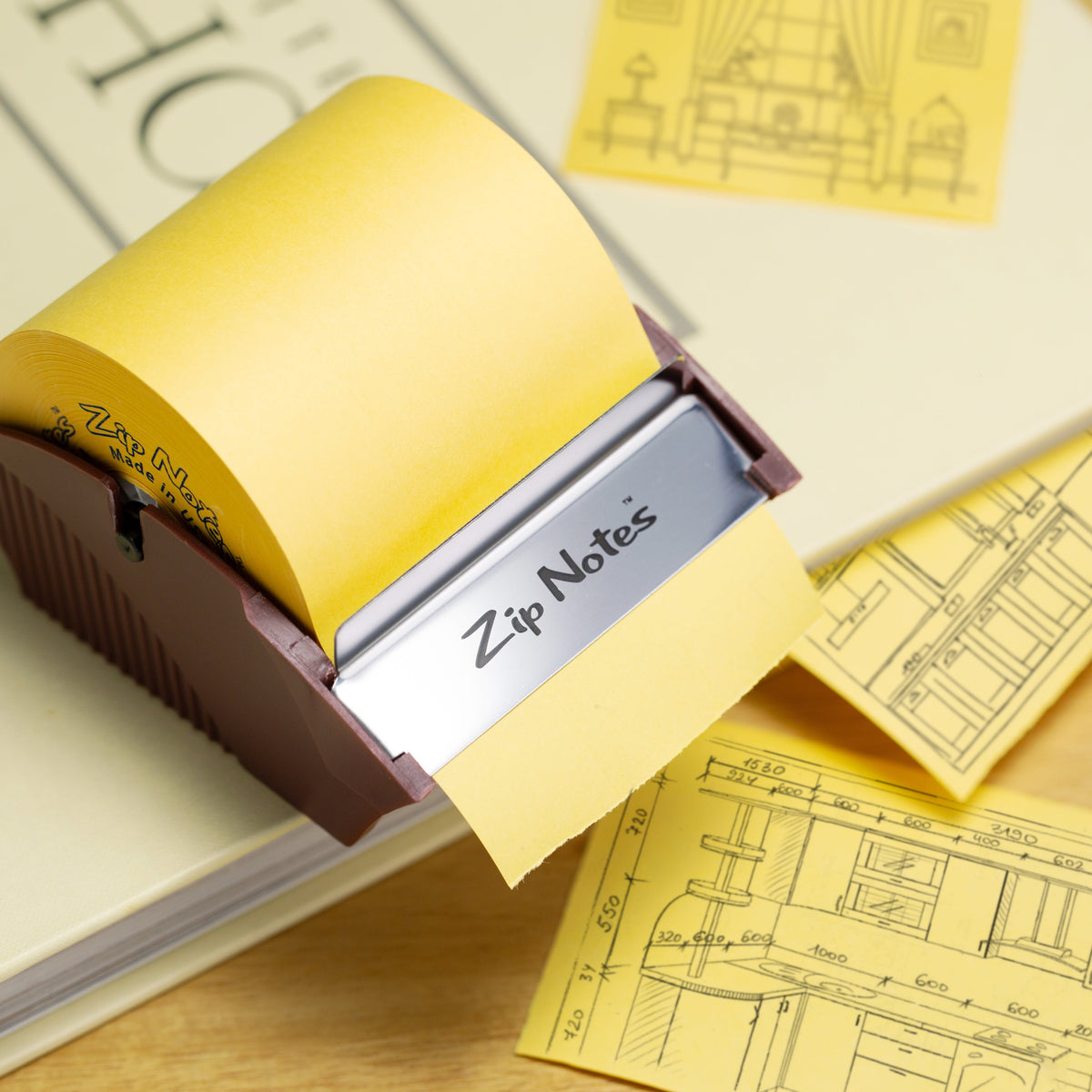 Zip Notes™ Manual Dispenser | Custom Size Sticky Notes – Victor® Technology