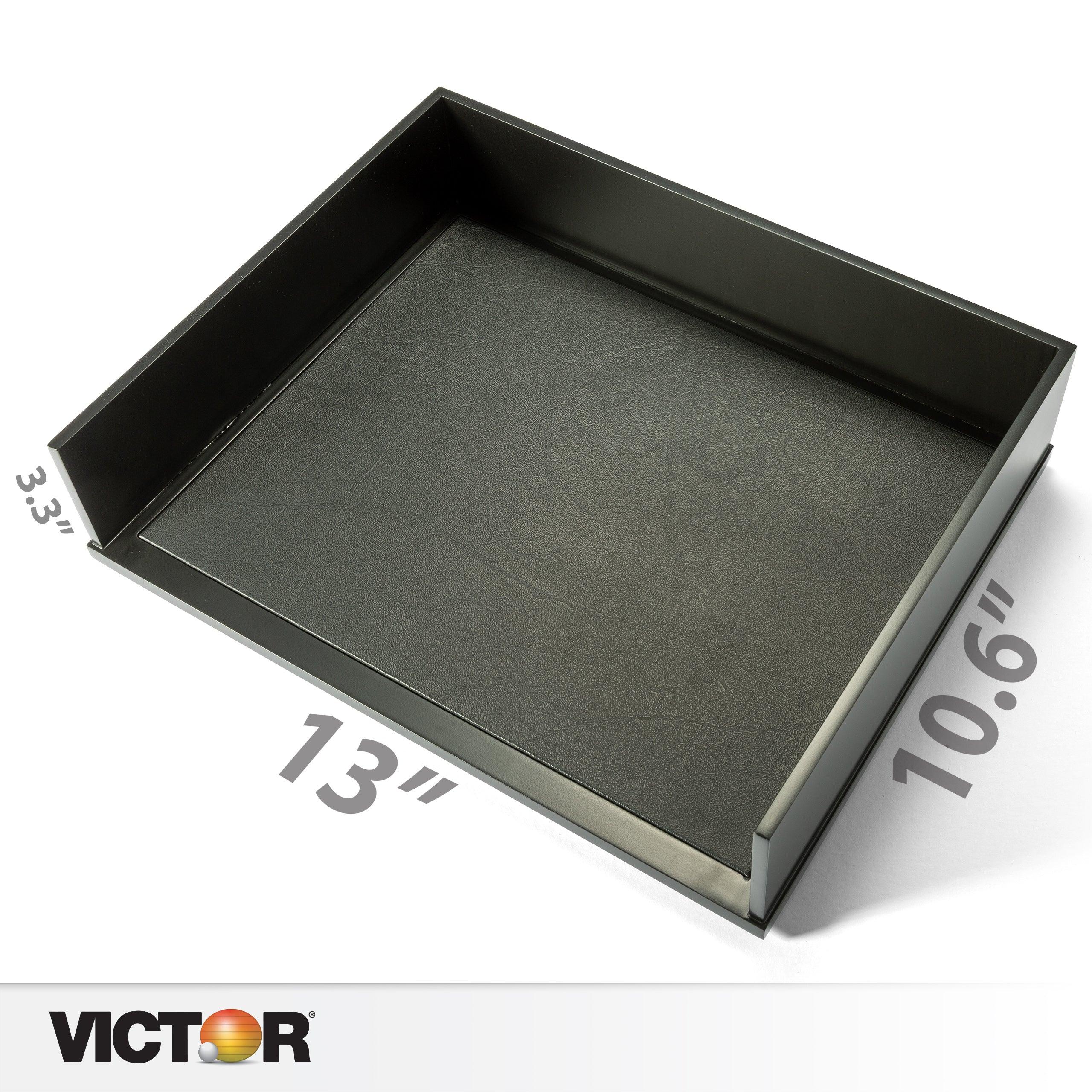VICTOR® S1154 Stackable Wood Letter Tray | Side Load – Victor