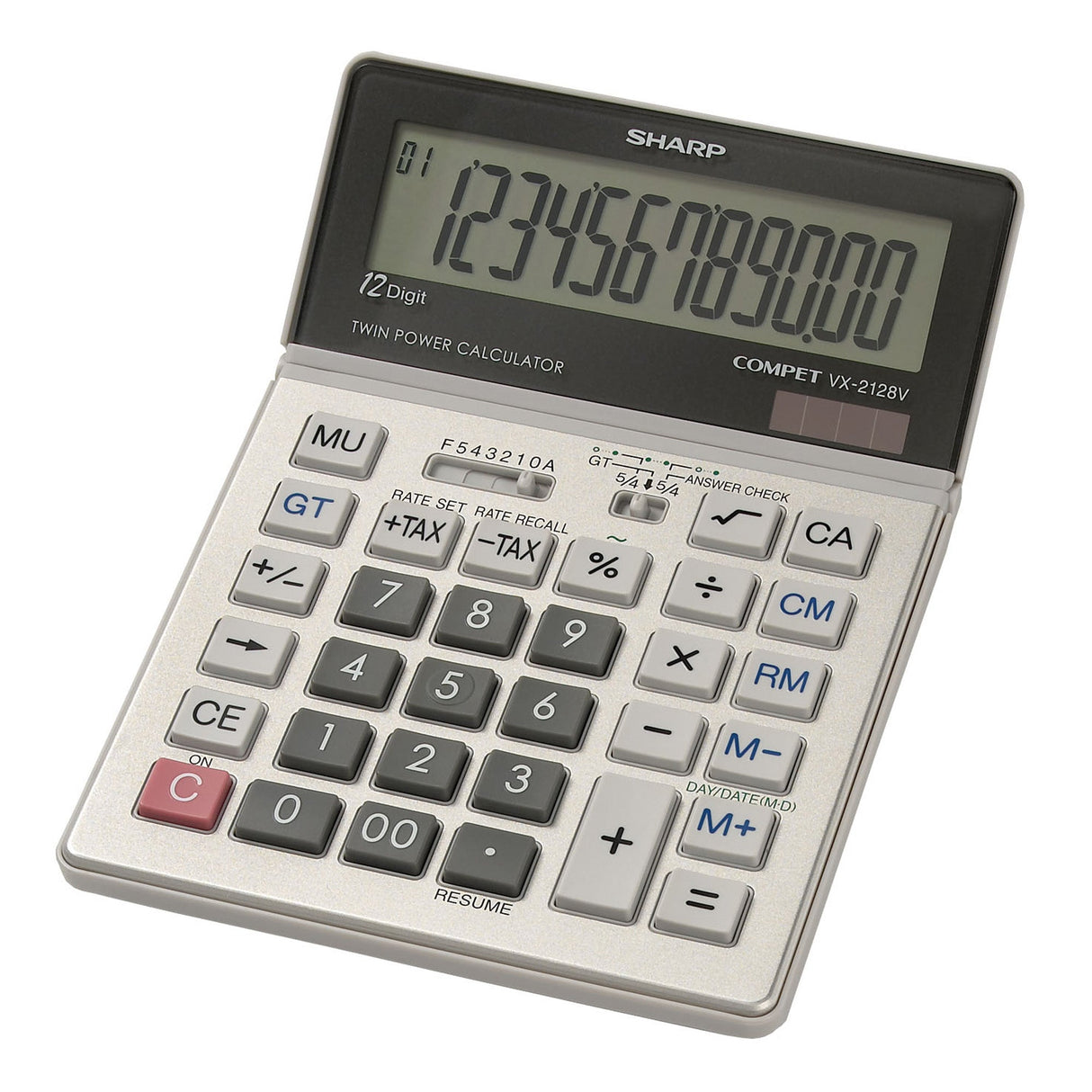 12-Digit Commercial Desktop Calculator