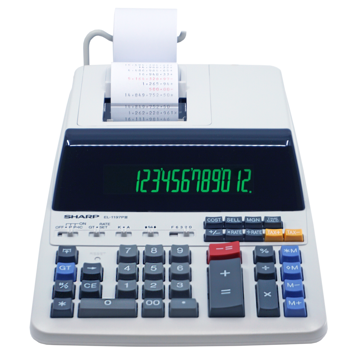 12-Digit Extra Heavy-Duty Commercial Printing Calculator