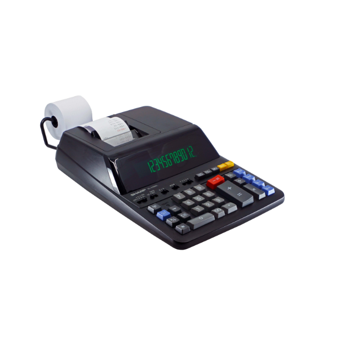 12-Digit Financial Printing Calculator