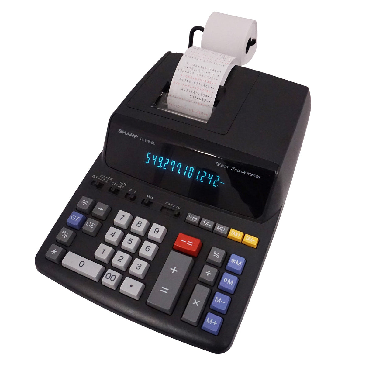 12-Digit Financial Printing Calculator