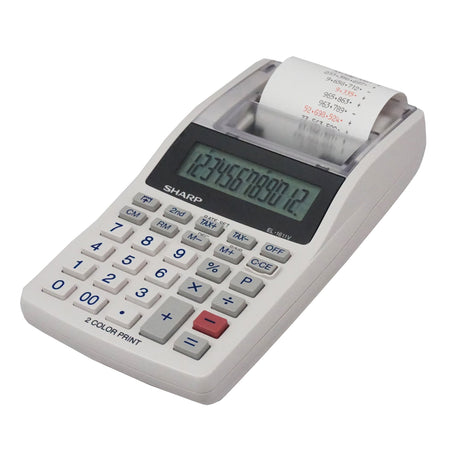 12-Digit Handheld Printing Calculator