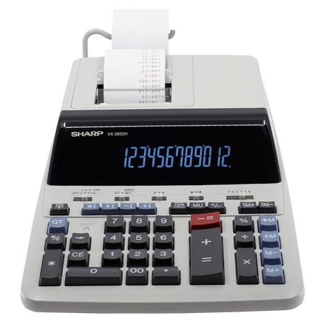 12-Digit Heavy-Duty Printing Calculator