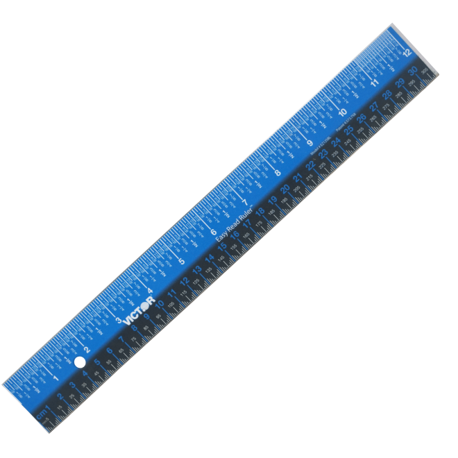 12-inch Stainless Steel Easy Read™ Ruler