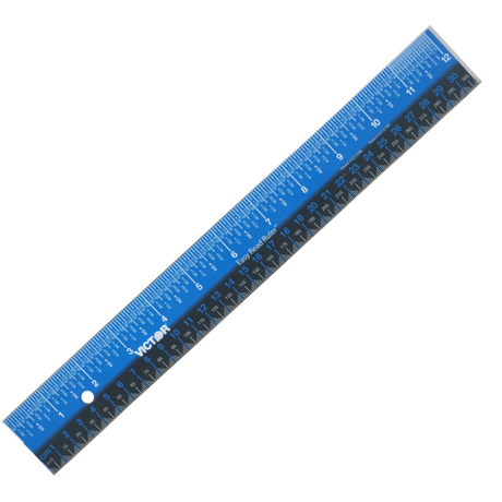 12-inch Stainless Steel Easy Read™ Ruler
