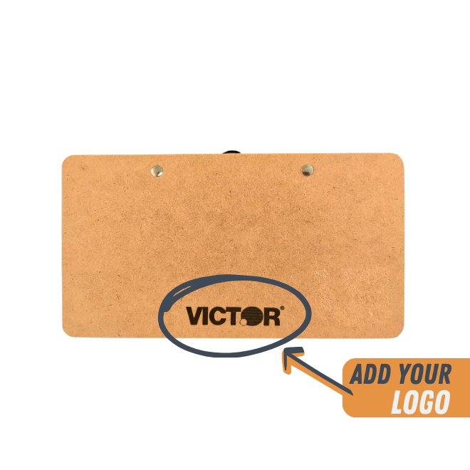 12-Pack 5-inch x 9-inch Memo Clipboard with Low Profile Metal Side Clip & Zebra Pen