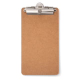 12-Pack 5-inch x 9-inch Receipt Clipboards with Low Profile Top Metal Clip & Pen Holder