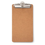 12-Pack 5-inch x 9-inch Receipt Clipboards with Low Profile Top Metal Clip & Pen Holder